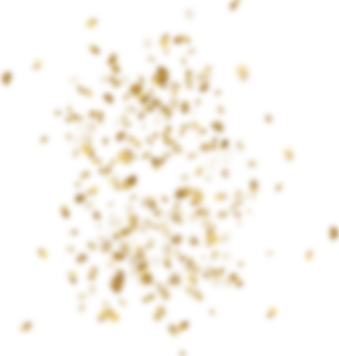Golden confetti