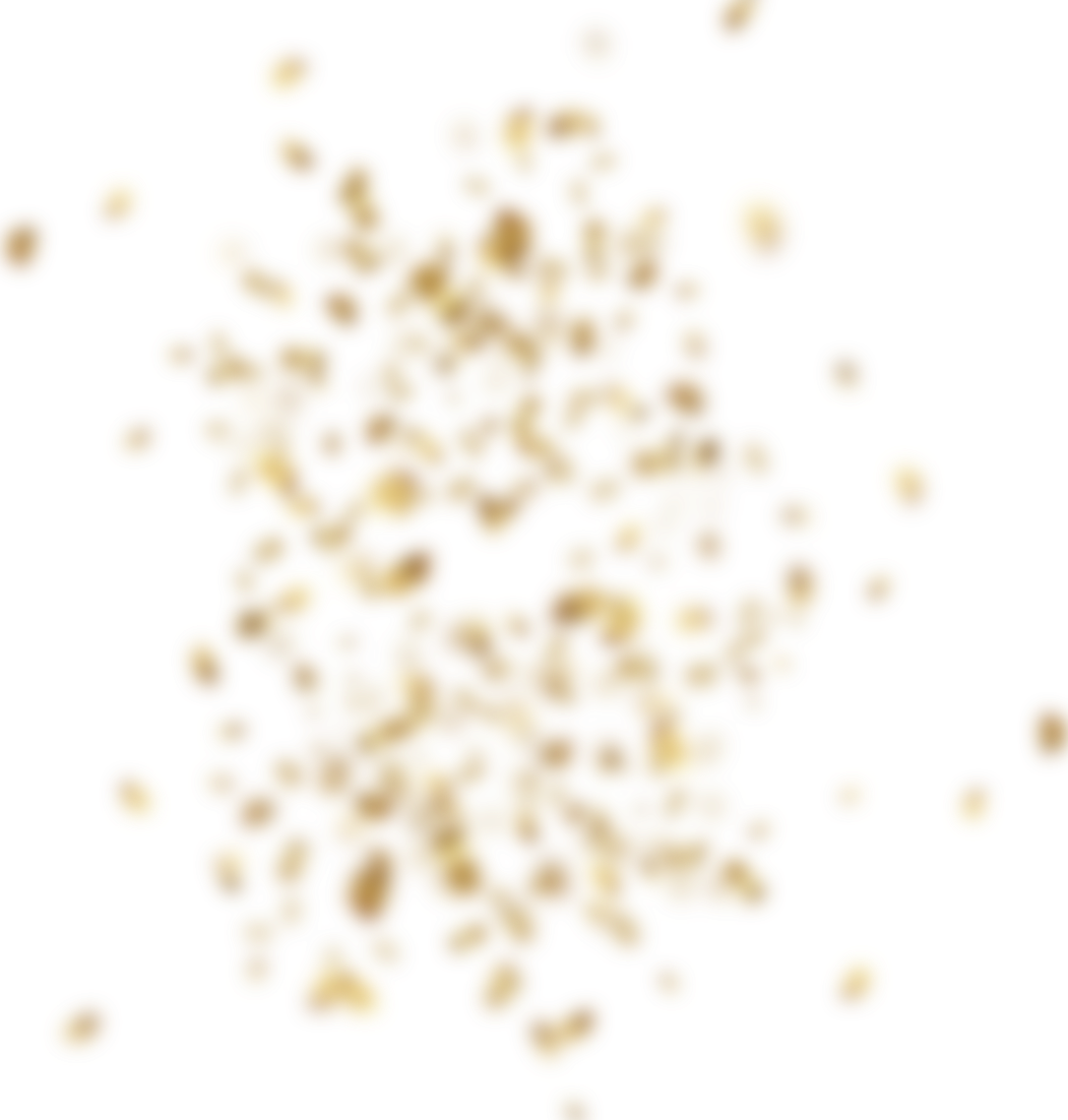 Golden confetti
